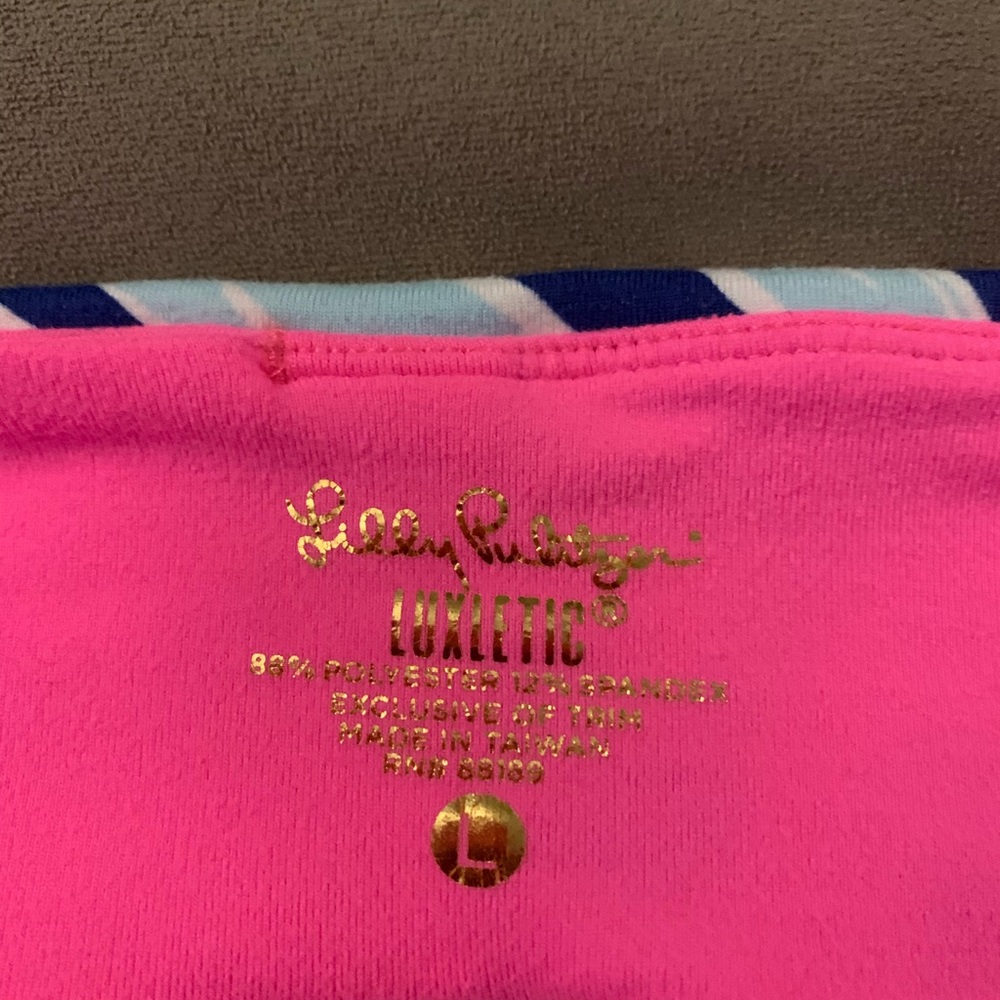 Lilly Pulitzer Luxletic leggings. Large, preloved - Picture 4 of 7